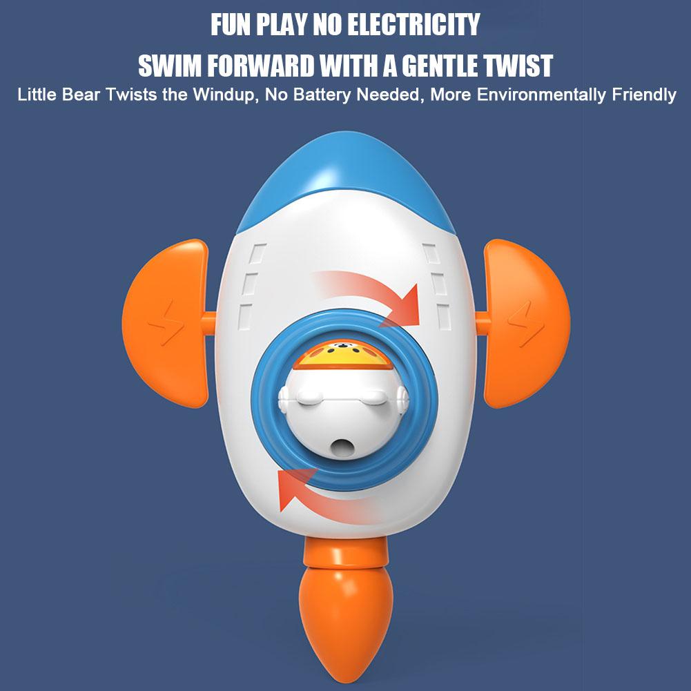 Đồ Chơi Bồn Tắm Hình Tên Lửa o2n0 Cho Bé