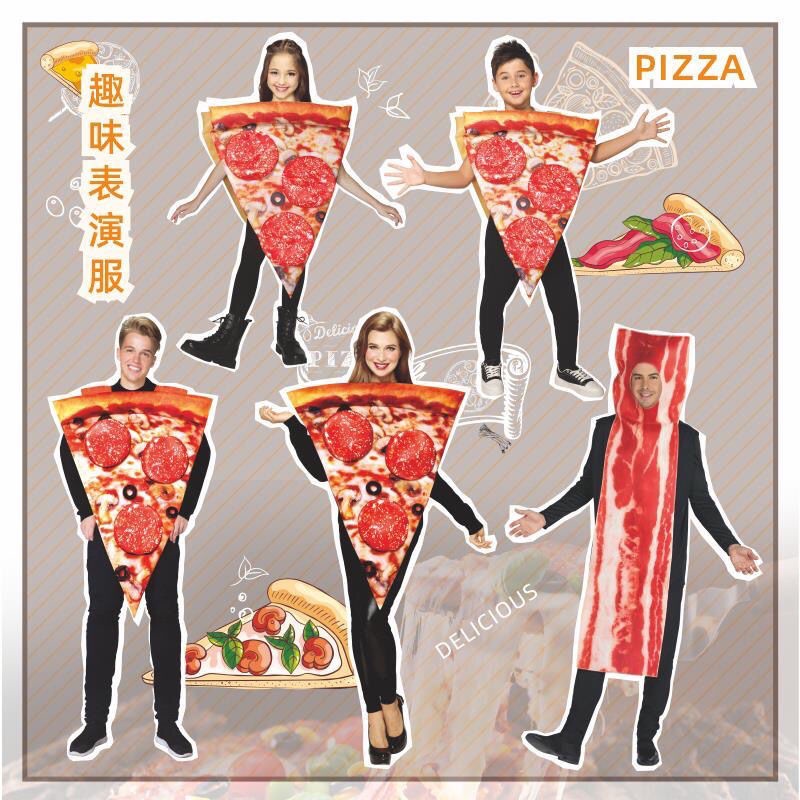 Bộ Đồ Hóa Trang halloween / Giáng Sinh / Năm Mới / Thức Ăn / burger / Bánh pizza / Gà Rán Vui Nhộn