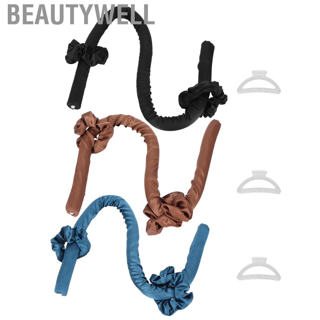 Beautywell No Heat Curling Rod Foam Hair Roller DIY Sleeping Heatless Curlers