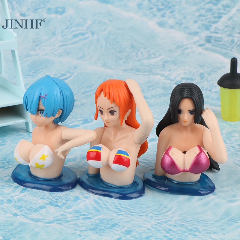 Jinf Đồ trang trí Búp Bê anime Lắc Ngực Trang Trí Nội Thất Xe Hơi Xe Máy Xe Đạp Làm Quà Tặng Bán Chạy