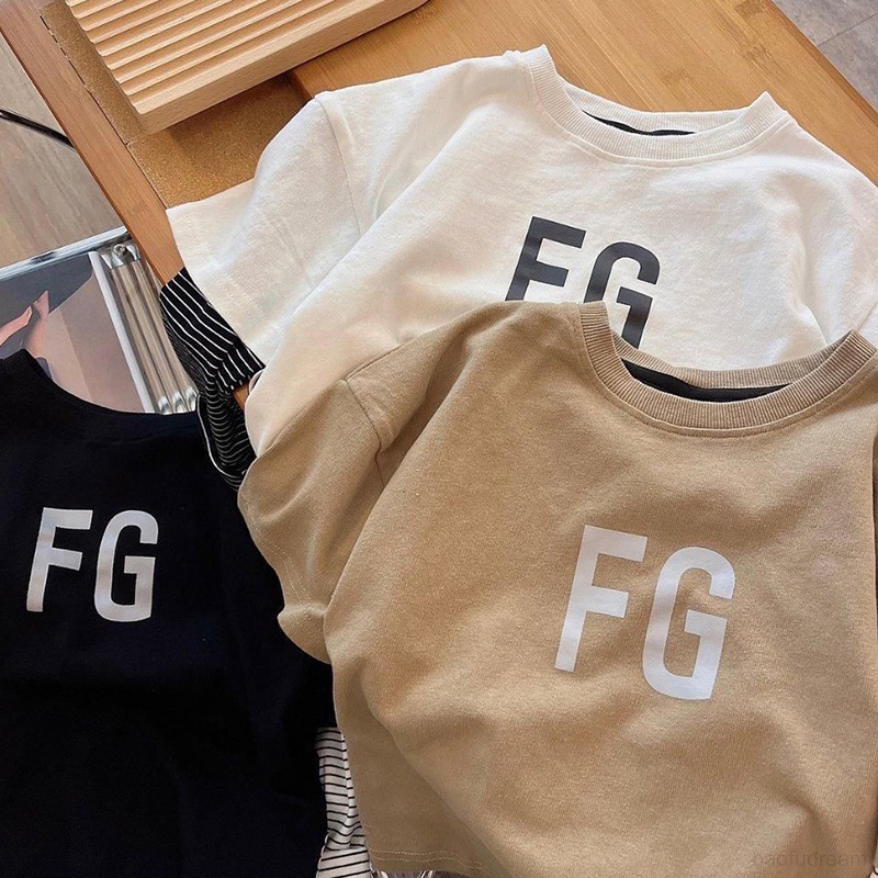 Áo Thun cotton Giả Hai Lớp Tay Dài Màu Trơn In Chữ Thời Trang Mùa Thu Hàng Mới Dành Cho Trẻ Em