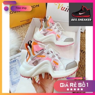 Giày LV. Archlight Trắng hồng hàng 1:1 chất lượng ( full box + freeship )