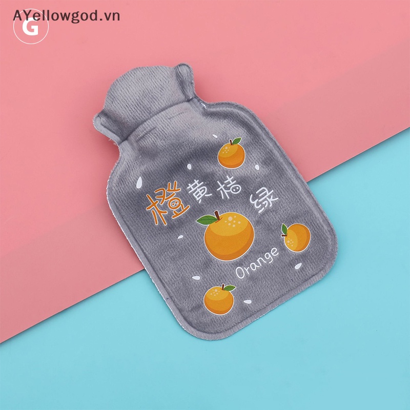 Ayellowgod Bình Nước Nóng Giữ Ấm Bụng Họa Tiết Hoạt Hình Có Thể Tái Sử Dụng vn