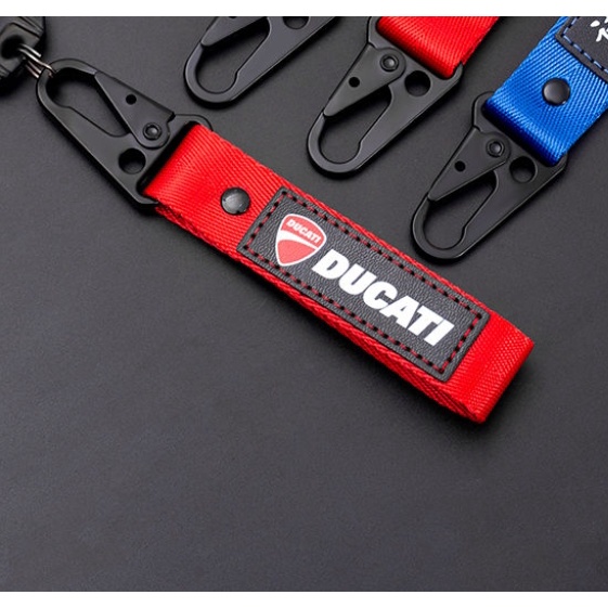DUCATI Motorcycle Keychain 1199 1299 899 V2 Monster696 821 797 659 Panigale V4 XDiavel S Diavel1260 StreetFighter 848 1098 Scrambler800 supersport950 Hypermotard950 key decorative lanyard