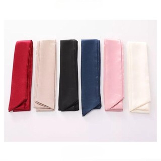 KAMQEN Khăn Quàng Cổ Lụa satin Thắt Eo Trang Trí Cho Cô Dâu