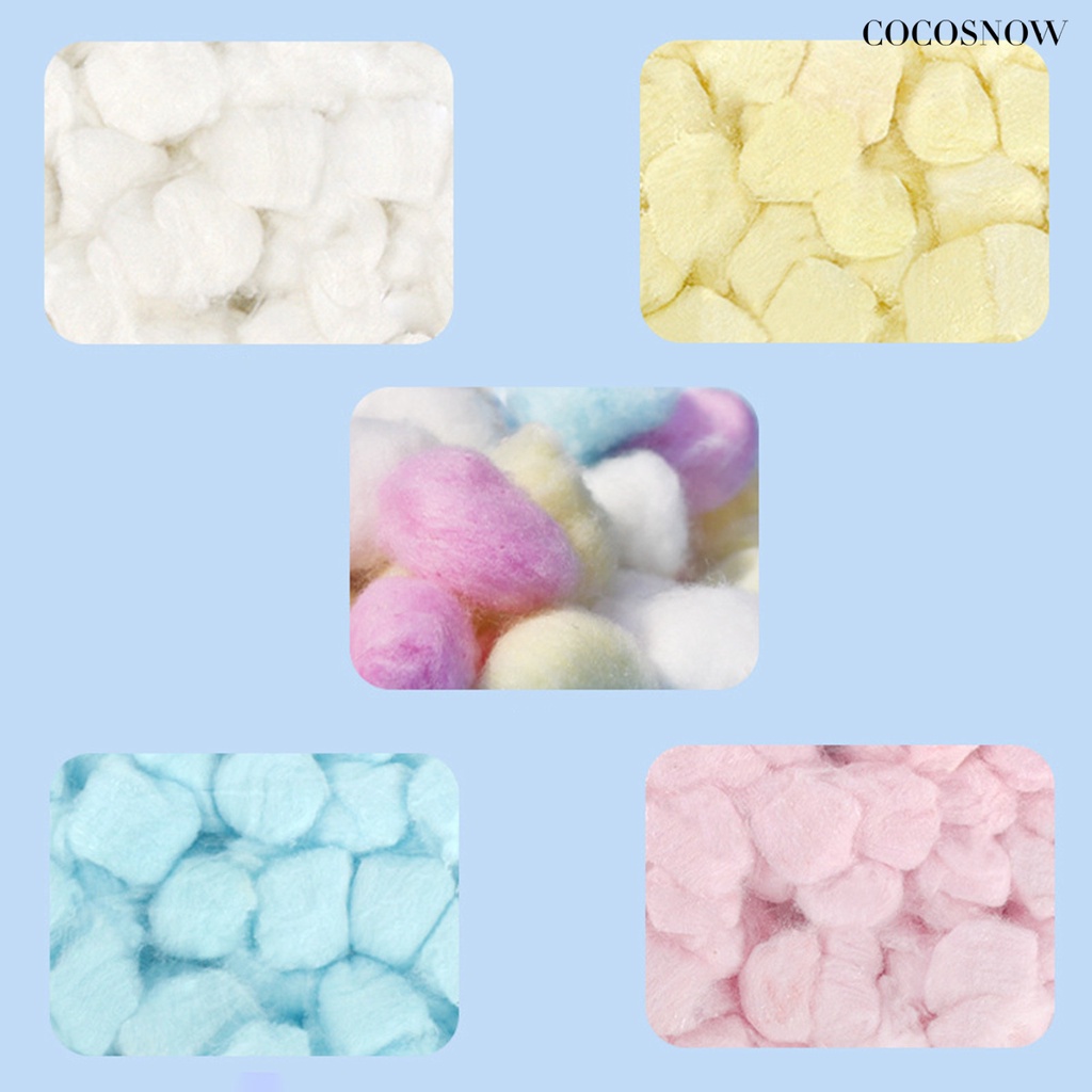 Set 100 Quả Bóng cotton mini Giữ Ấm Cho Chuột hamster