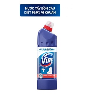 Nước Tẩy Bồn Cầu Vim Xanh Biển Diệt Khuẩn - Chai 880ML