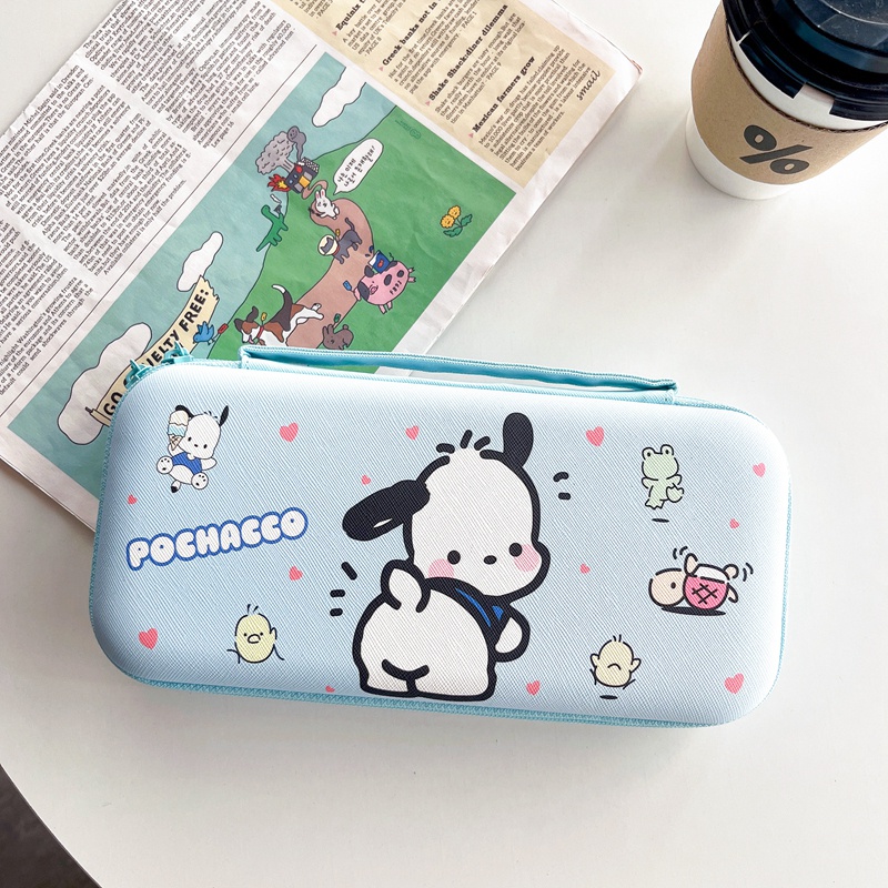 Túi Bảo Quản Bằng Da Thích Hợp Cho Switch OLED Túi Bảo Quản Hoạt Hình Dễ Thương Anime Switch OLED Túi Bảo Quản Bền