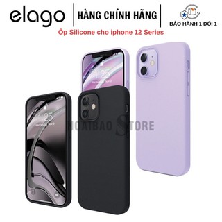 [HÀNG CHÍNH HÃNG] Ốp Lưng Cho Iphone 12 Series Elago Silicone Case bảo vệ an toàn cho thân máy
