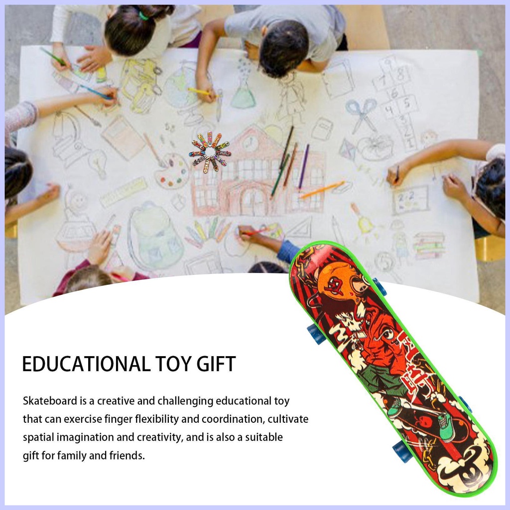 Ván Trượt Ngón Tay mini Thời Trang Cho Bé Trai Bé Gái wondekvn wondekvn