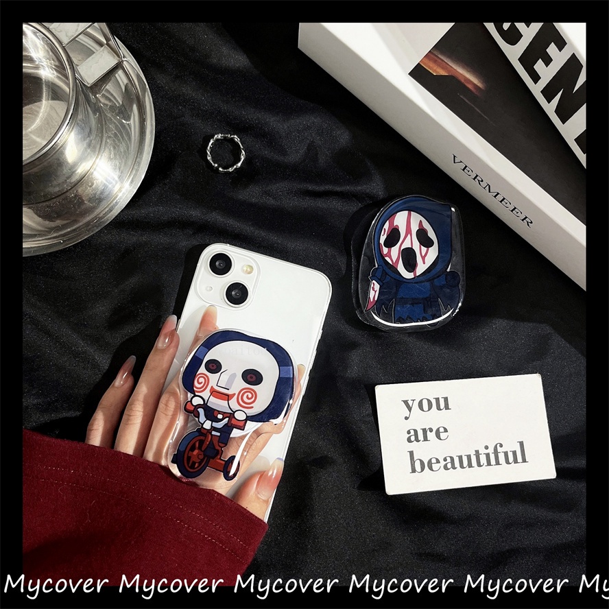 Đen Giá Đỡ Điện Thoại Hình Bướm / Bông Hoa / Mèo / Ma / Ma / Hoạt Hình Phong Cách halloween Cá Tính