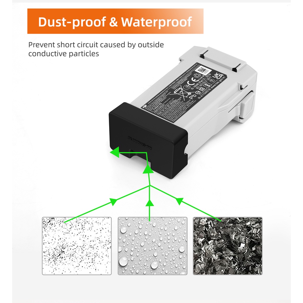 Nắp Đậy Pin Chống Bụi Bằng Silicon Cho dji mini 3 pro / mini 4 pro / dji mini 3