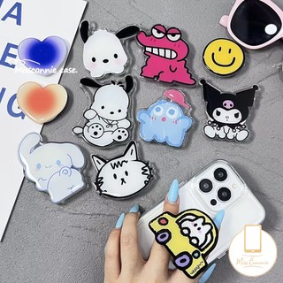 Hoạt hình giá đỡ điện thoại dạng gập hình quái vật / thỏ / chó mèo / cá sấu / trái tim dễ thương thông dụng