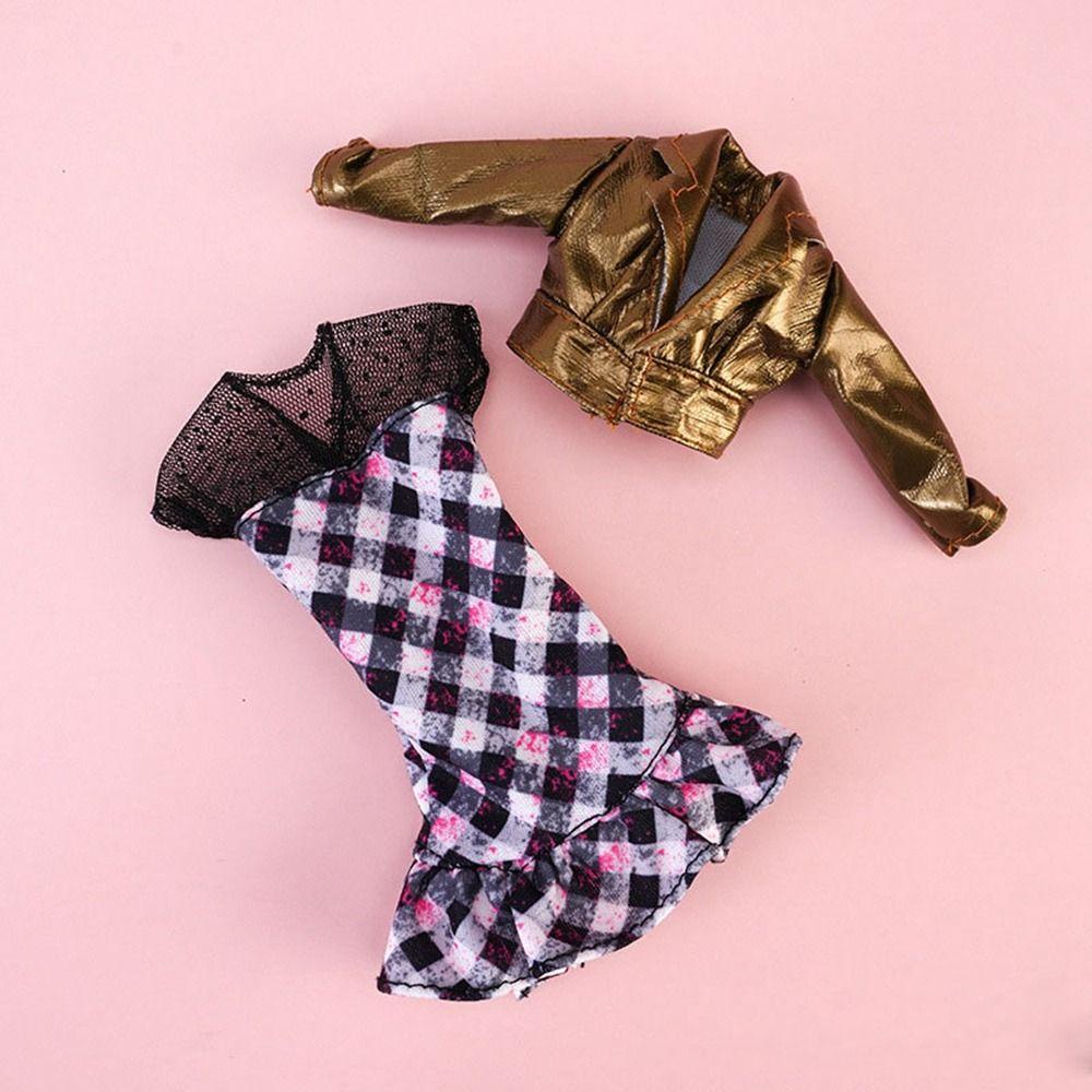 Bộ Quần Áo Thời Trang Mùa Đông Cho Búp Bê Barbie 1 / 6 / 29~32 cm myrong1hd