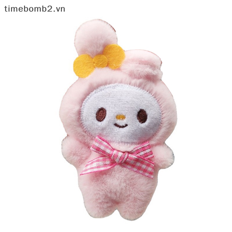 Móc Khóa Thú Nhồi Bông Hoạt Hình kuromi my melody cinnamoroll plushie Dễ Thương Làm Quà Tặng Trang Trí