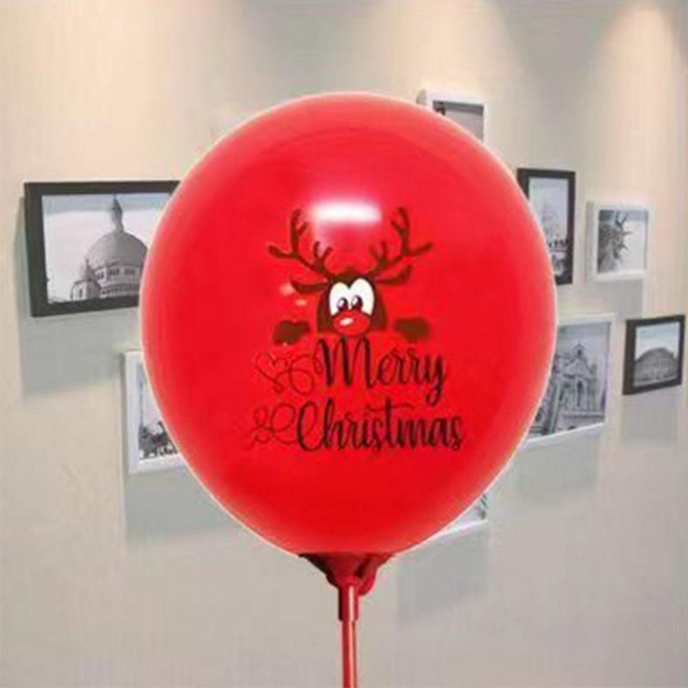 1 100 Bong Bóng 10 Inch Trang Trí Giáng Sinh