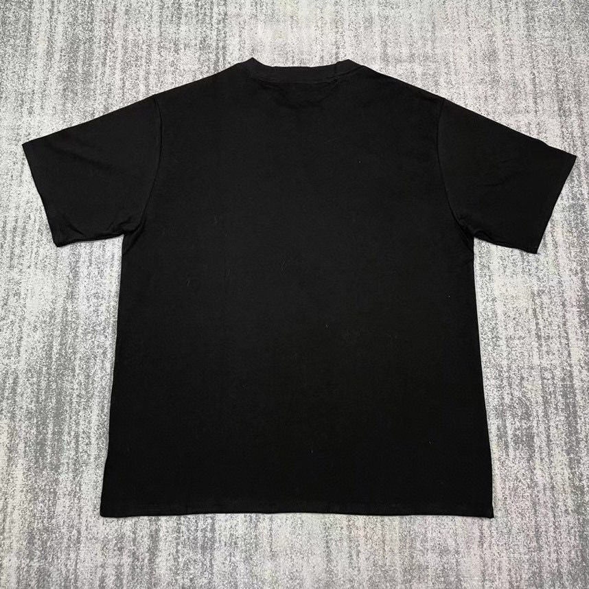 ZTBN FAR ARCHIVE WANG Jiaer niche fashion brand slogan letter flocking printing loose round neck short sleeve t for men and women