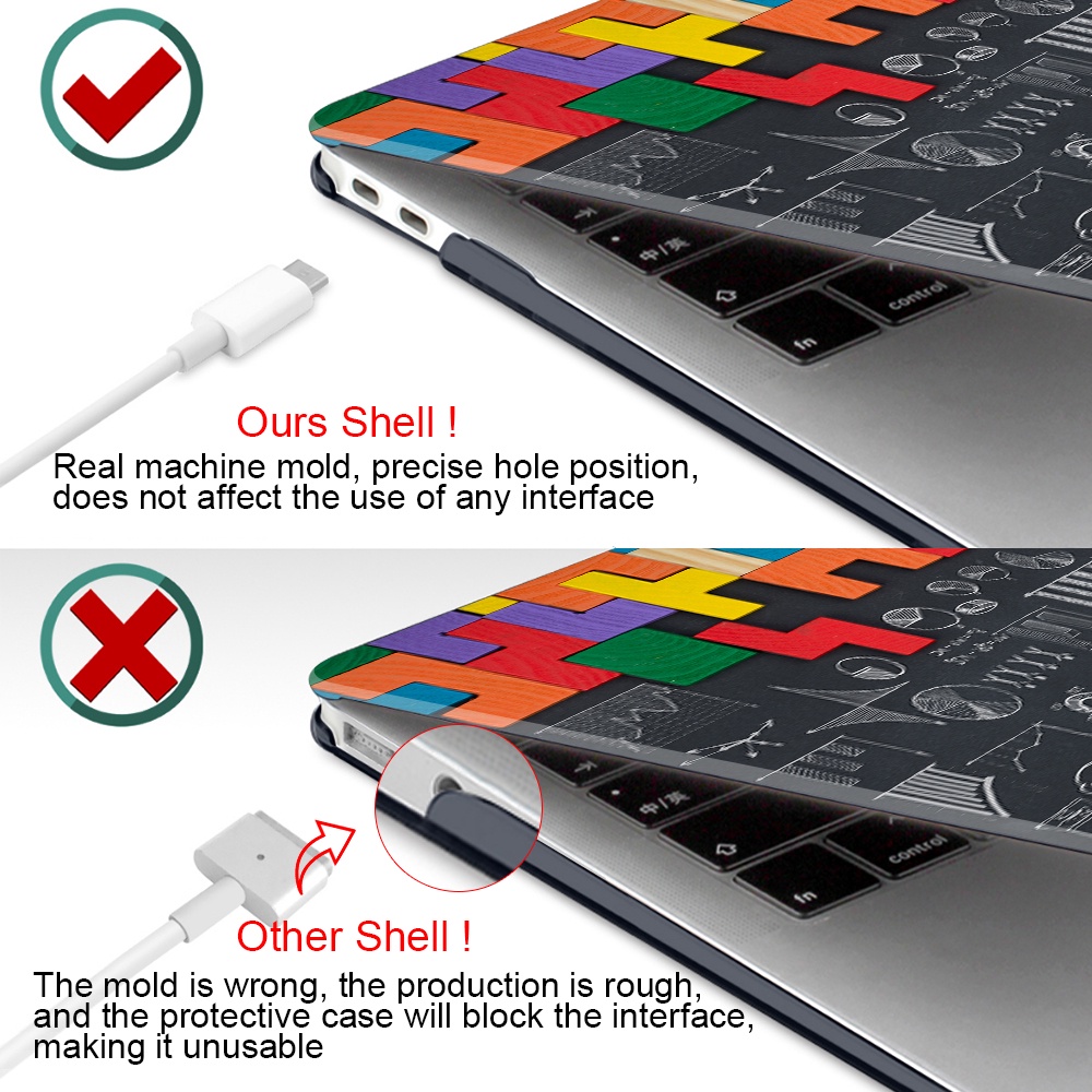 Protective Case for Huawei Matebook D16 Protective Shell MateBook 16s Laptop Matebook D15/D14 Crystal Clear Cover With Keyboard Cover Dust Plugs IGPA