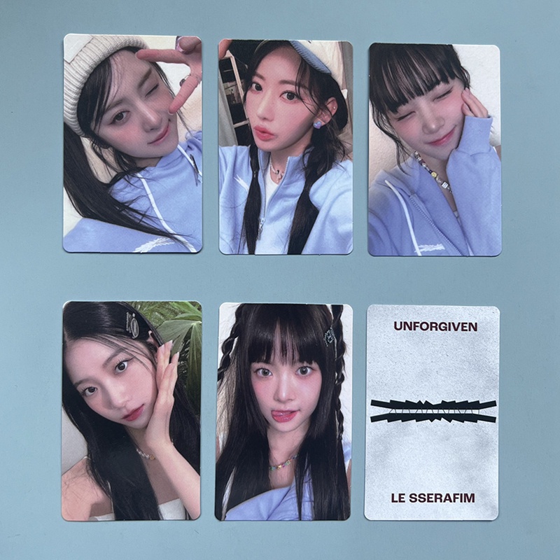Album Ảnh le sserafim card unforgiven Thẻ