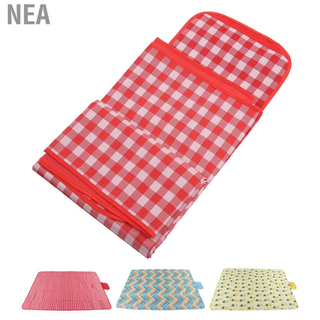 Nea Foldable Picnic  Cloth Extra Large Sand Mat For Beach Camping Hiking