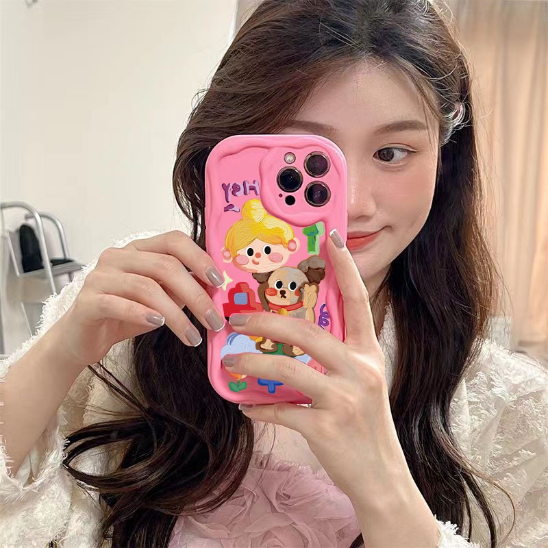 Dễ Thương Ốp Điện Thoại Hình Cô Gái Xinh Xắn Cho xiaomi 13t 12t redmi note 12 11 pro 5g poco f5 f4 x5 pro x4 gt 041