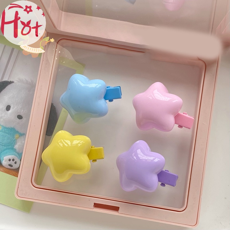 Jr Kẹp Tóc Hình Ngôi Sao Năm Cánh Màu Kẹo Ngọt Đáng Yêu vn
