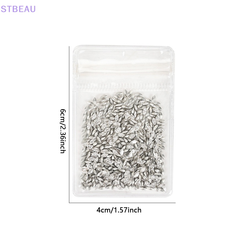 Set 50 Hạt Kim Cương Pha Lê Giả Pha Lê mini Hình Dạng Phẳng Hỗn Hợp Trang Trí Móng Tay