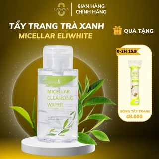 Nước tẩy trang trà xanh ELIWHITE làm sạch bụi bẩn cấp ẩm cho da