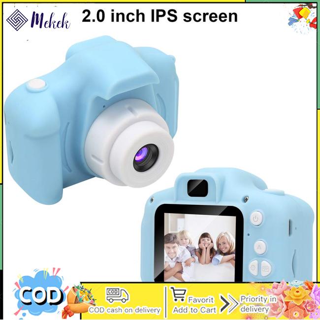 Máy Ảnh Kỹ Thuật Số 8mp hd Chống Sốc Có Thể Sạc Lại Dành Cho Trẻ Em