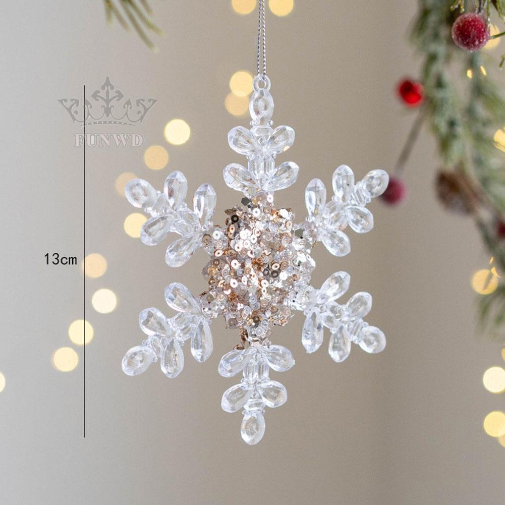 Acrylic Pendant for Christmas Tree Decoration with Exquisite Craftsmanship