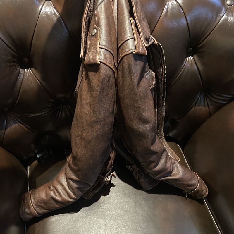 Giao Hàng Có Sẵn Mới m65 Áo Khoác Da Nhiều Túi Phong Cách retro Thường Ngày Cho Nam Đi Săn