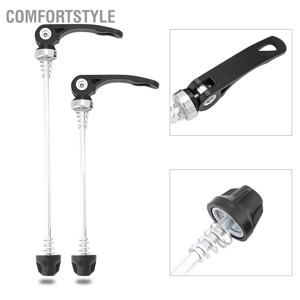 Comfortstyle 2 Chiếc Hợp Kim Siêu Nhẹ Phát Hành Nhanh Bộ Xiên Xe Đạp Thay Thế Chi Tiết Sửa Chữa Phụ Kiện