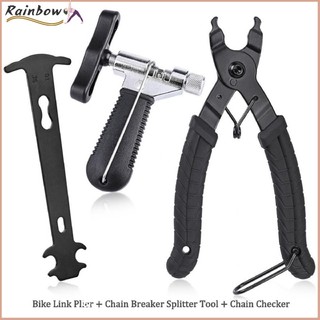 Bộ kìm tháo mắt xích xe đạp + dụng cụ tháo lắp bằng thép không gỉ