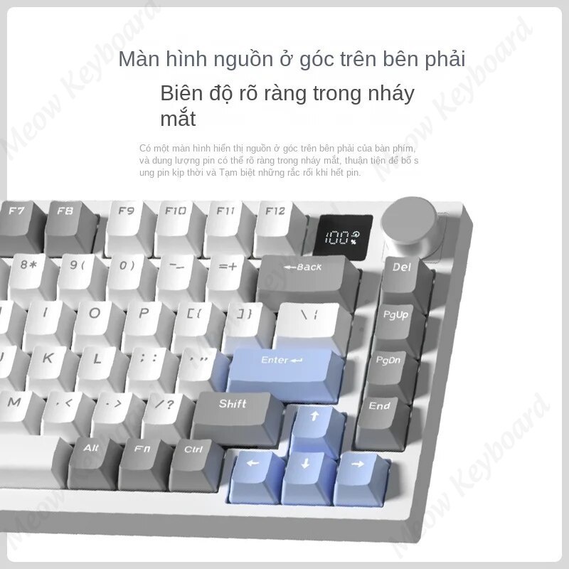 KIT BÀN PHÍM CƠ CUSTOM | WK75 PRO | 3 MODE | LED RGB