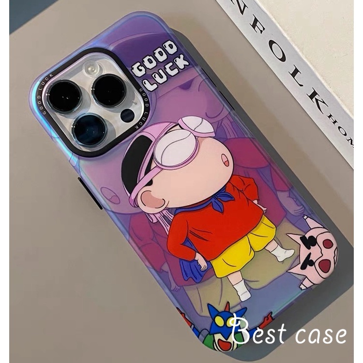 Ốp Điện Thoại Nhựa Cứng In Hình Hoạt Hình Cho iphone 11 12 13 14 15 pro max