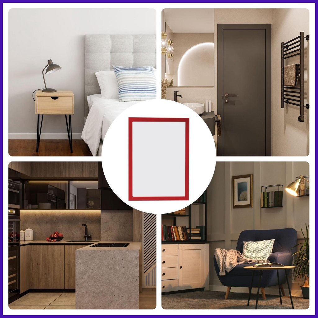 Giá Đỡ Nam Châm Hai Mặt Cho Tài Liệu Giấy Tờ a3a4a5