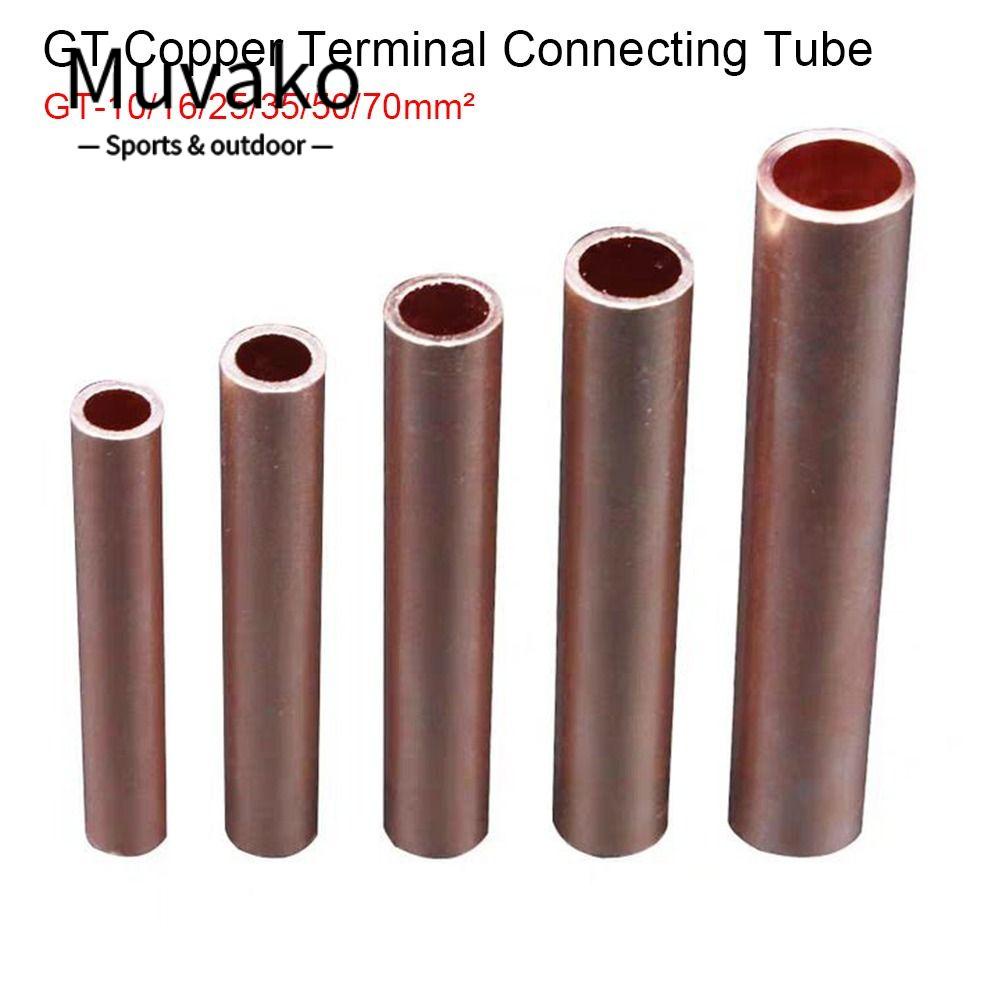 Muvako Đầu Nối Dây Điện Bằng Đồng gt-10 / 16 / 25 / 35 / 50 / 70 / 95 / 120mm2 gt Chuyên Dụng