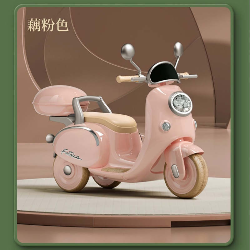 Xe máy điện trẻ em, xe vespa điện cho bé, xe điện cho bé điều khiển từ