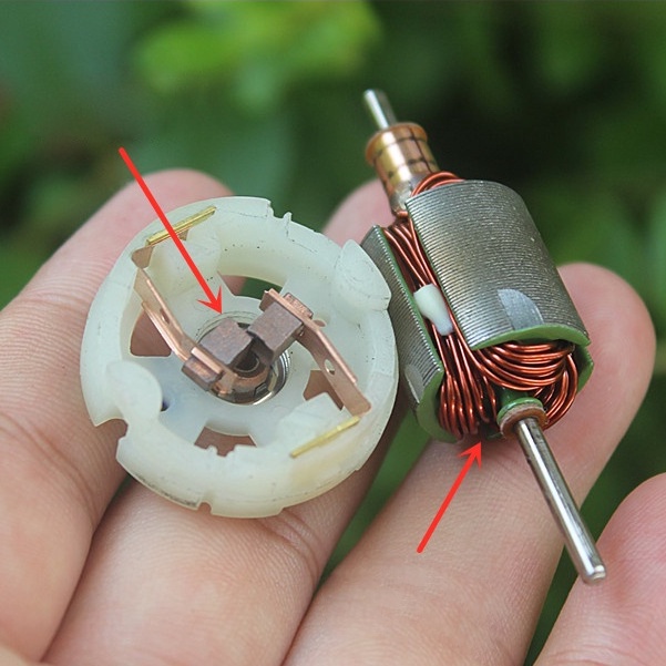 Động cơ 380 3.7V tốc độ cao dùng cho mô hình máy bay, ô tô, tàu thuyền điều khiển