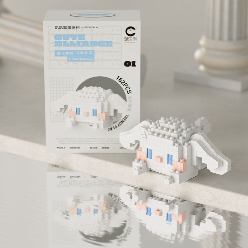 Khối Đồ Chơi Lắp Ráp Hình Gấu Trúc Nhỏ Dành Cho Bé