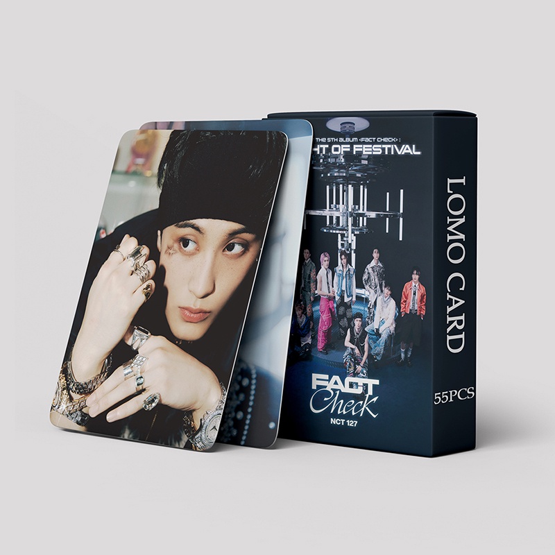 Hộp 55 Ảnh lomo card Nhóm Nhạc nct 127 Thẻ