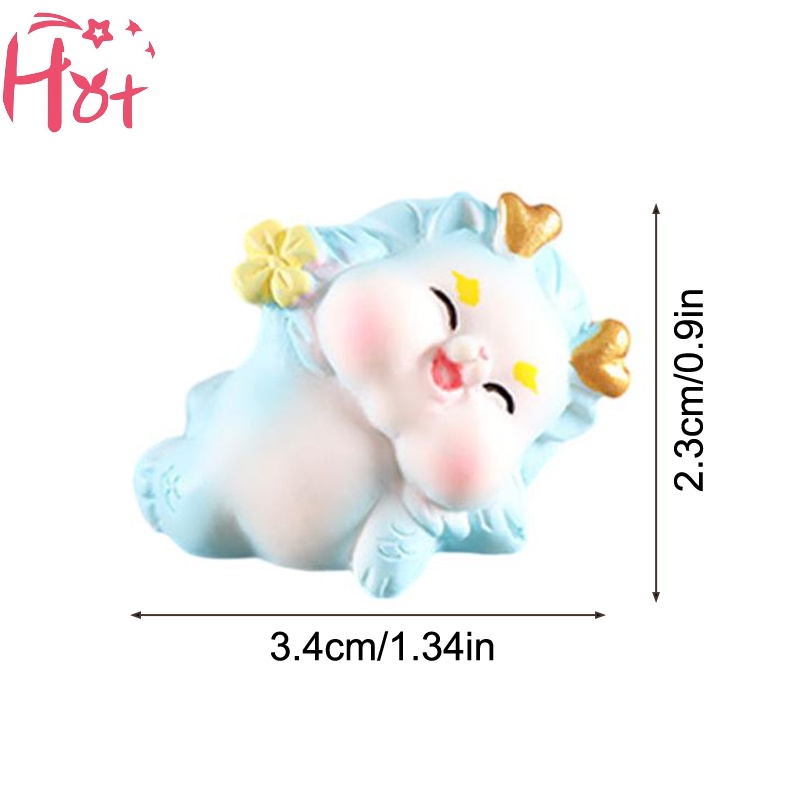 Jr 1 Tượng Rồng mini Trang Trí Phong Cảnh 2024 vn