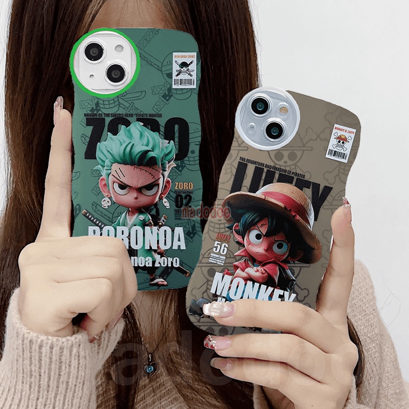 Ốp lưng OPPO A18 A98 A38 A58 A78 A17 A77S A76 A96 A54 4G 5G A16 A16S A74 A95 A94 A93 A55 A53 A33 A52 A72 A92 A15 A15S A31 A1K A12E A3S A9 A5 A7 A5S A12 A11K A57 2022 A83 A71 A59 F23 F11 Pro F9 F7 F1S F5 Youth One Piece Luffy Zoro Cartoon Phone Case BW 93