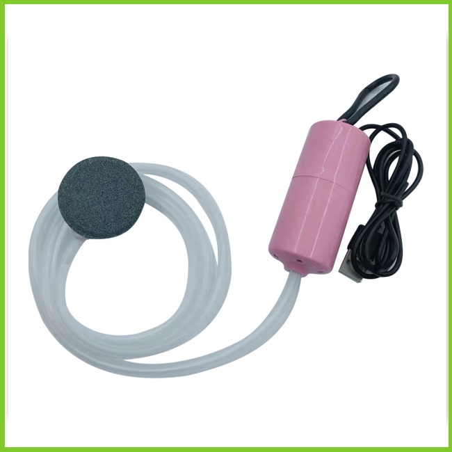 Gwen Máy Bơm Oxy mini Siêu Êm Sạc usb Cho Bể Cá