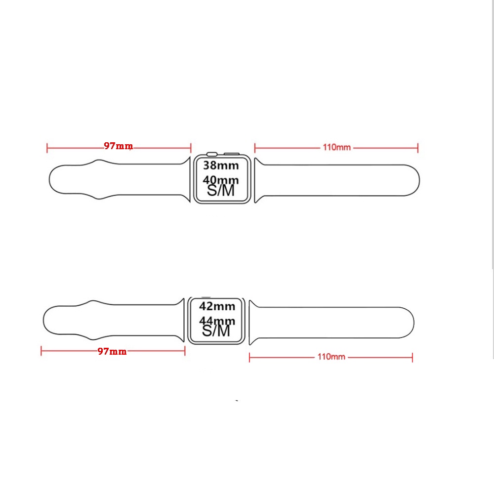Silicone Dây Đeo Silicon Mềm Cho Đồng Hồ Thông Minh 49mm 45mm 41mm 44mm 40mm 42mm 38mm ultra 2 series 9 8 7 se 6 5 4 3 2 1 ultra2
