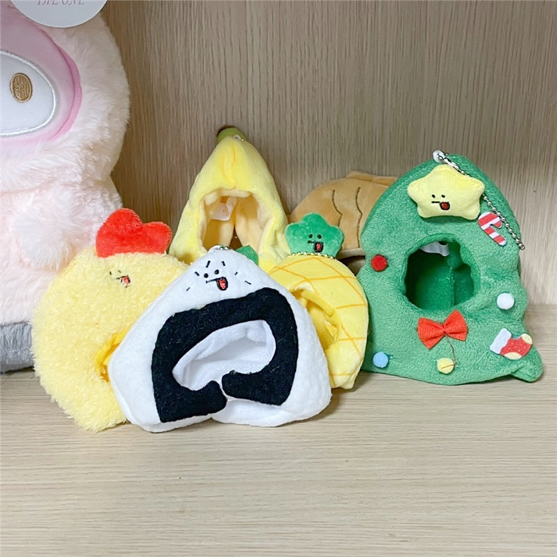 Móc Khóa Hình Gấu Koala / Thỏ / Ớt Nhồi Bông 10cm Dễ Thương