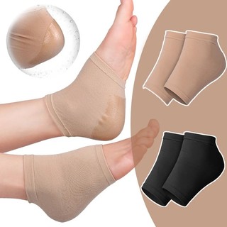 Silicone Vỏ Bọc Gót Chân / Giày Bằng Silicon Đàn Hồi Giảm Đau Chống Nứt Nẻ