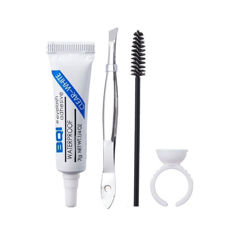 Bộ keo dán mi 4 món LIKEFE Bàn chải nhíp chuyên nghiệp