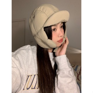 W Mũ Phao Leo Núi Che Tai Giữ Ấm Mùa Đông Phong Cách Hàn Quốc Dễ Phối Đồ Cho Nam Và Nữ