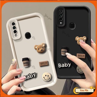 Ốp điện thoại hình gấu 3d diy cho oppo a31 2020 a8 a31 2020 a8